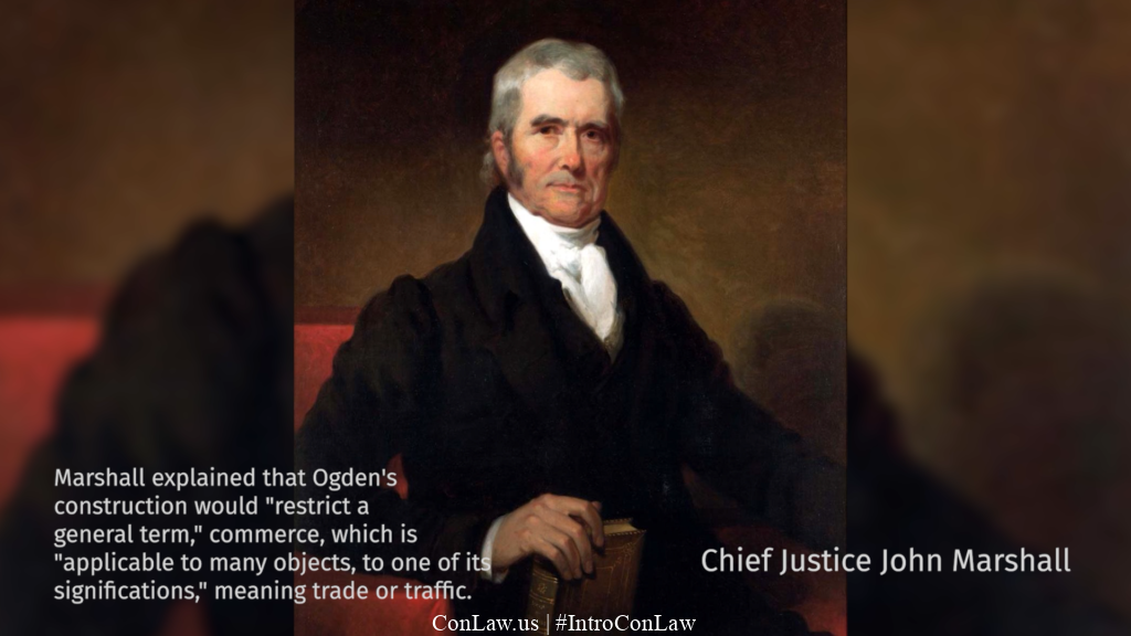 An Introduction to Constitutional Law » Gibbons v. Ogden