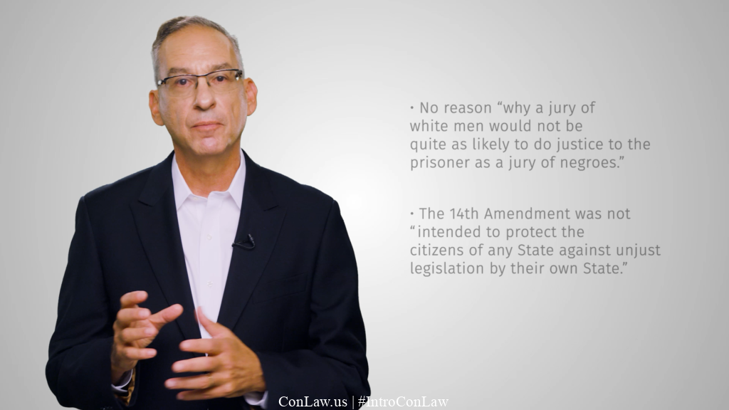 An Introduction to Constitutional Law » Strauder v. West Virginia